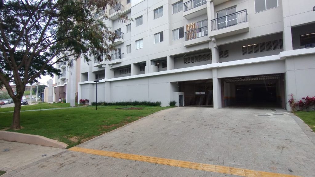 Entrada do estacionamento