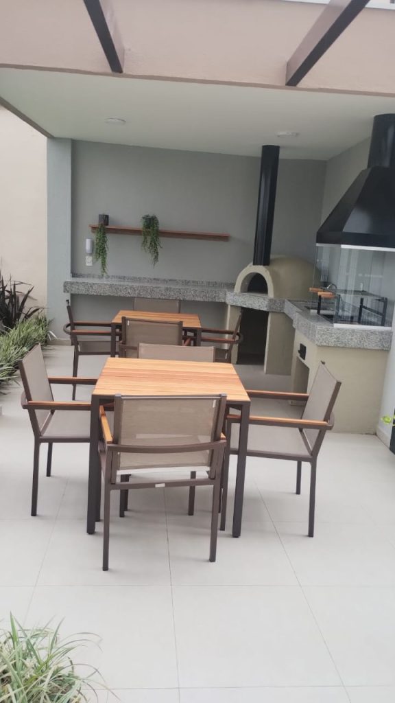 Area Gourmet com churrasqueira